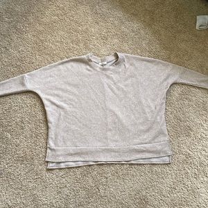 NWOT Waffle Split Hem Tunic Sweater NWOT